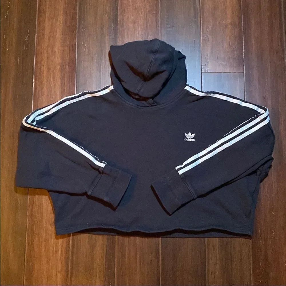 Adidas Cropped Hoodie